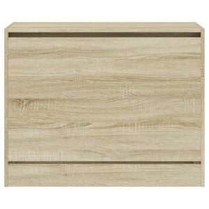 Schuhschrank Sonoma Eiche 80 cm