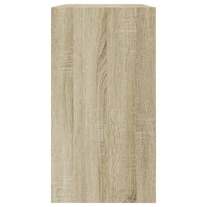 Schuhschrank Sonoma Eiche 80 cm