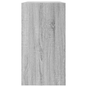 Schuhschrank Grau Sonoma 80 cm