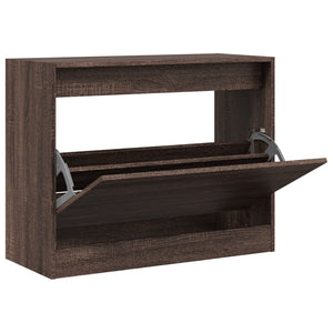 Schuhschrank Braun Eichen-Optik