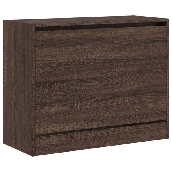 Schuhschrank Braun Eichen-Optik