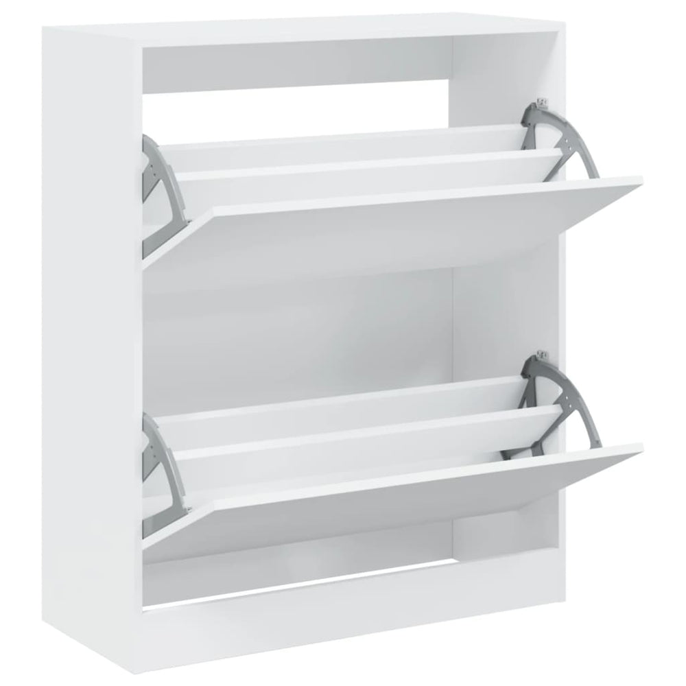 Weißer Schuhschrank aus Holz