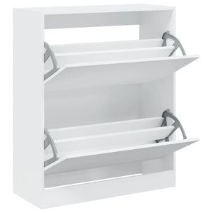 Weißer Schuhschrank aus Holz