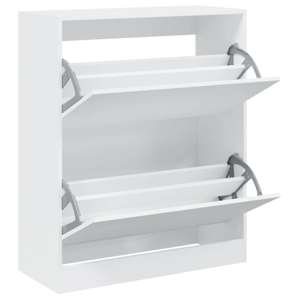 Weißer Schuhschrank aus Holz