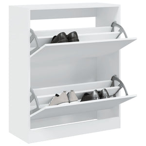 Weißer Schuhschrank aus Holz