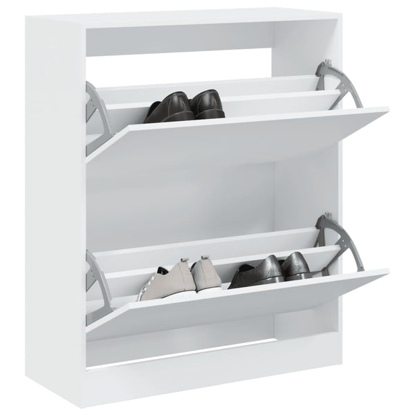 Weißer Schuhschrank aus Holz