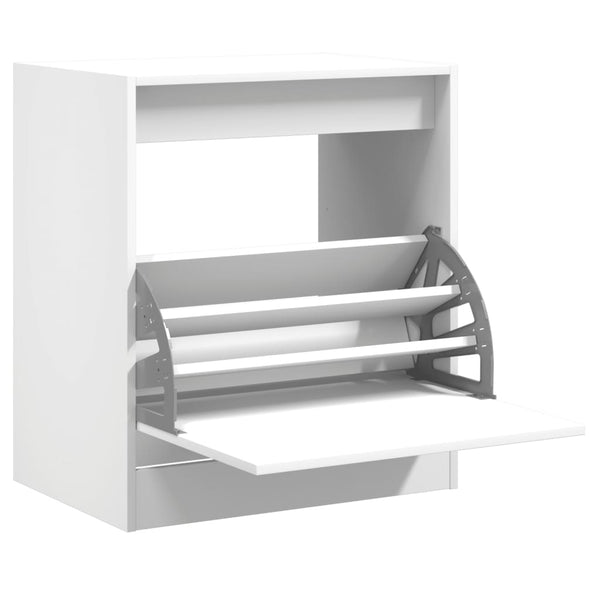 Weißer Schuhschrank 60 cm
