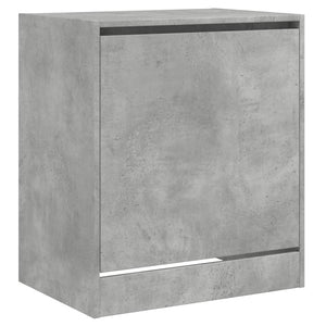 Betongrauer Schuhschrank 60 cm