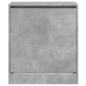 Betongrauer Schuhschrank 60 cm