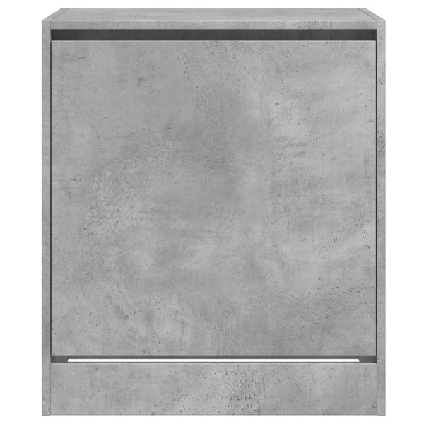 Betongrauer Schuhschrank 60 cm