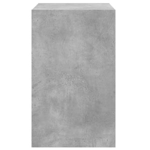 Betongrauer Schuhschrank 60 cm