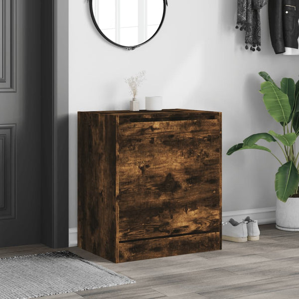 Schuhschrank Räuchereiche 60 cm