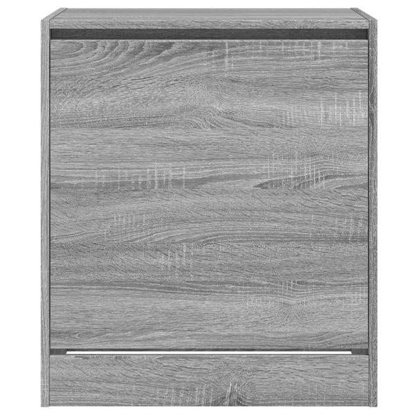 Schuhschrank Grau Sonoma 60 cm