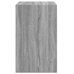 Schuhschrank Grau Sonoma 60 cm