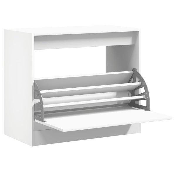 Weißer Schuhschrank 80 cm