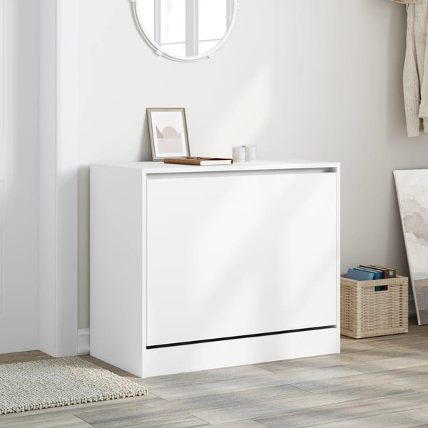 Weißer Schuhschrank 80 cm