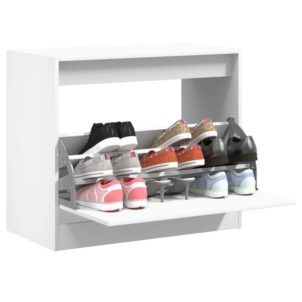 Weißer Schuhschrank 80 cm