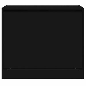 Schuhschrank Schwarz, 80 cm