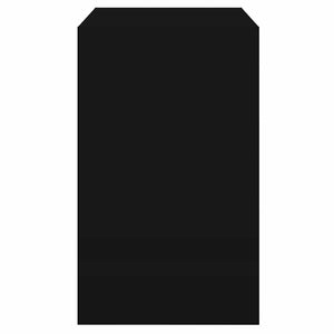 Schuhschrank Schwarz, 80 cm