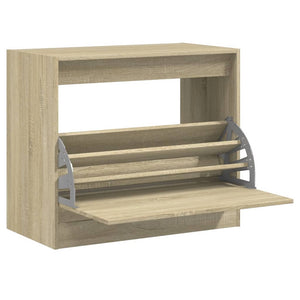 Schuhschrank Sonoma Eiche 80 cm