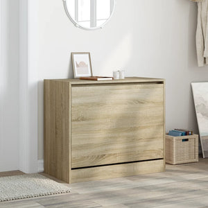 Schuhschrank Sonoma Eiche 80 cm