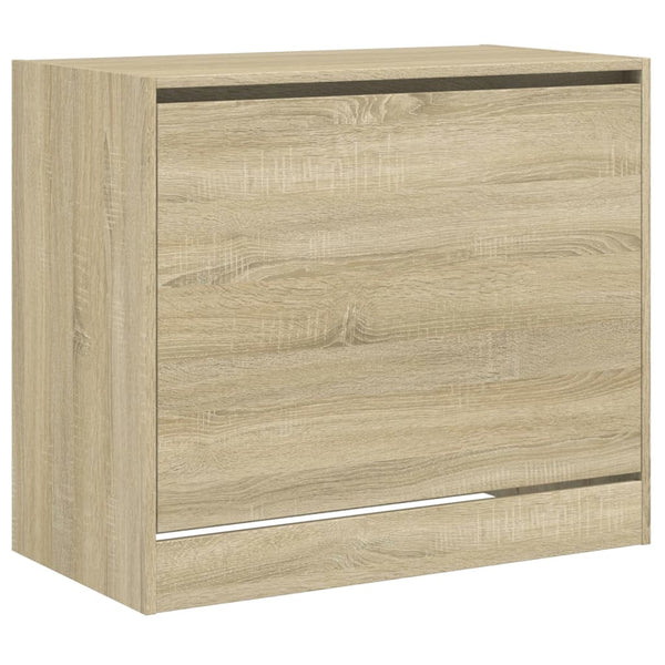 Schuhschrank Sonoma Eiche 80 cm