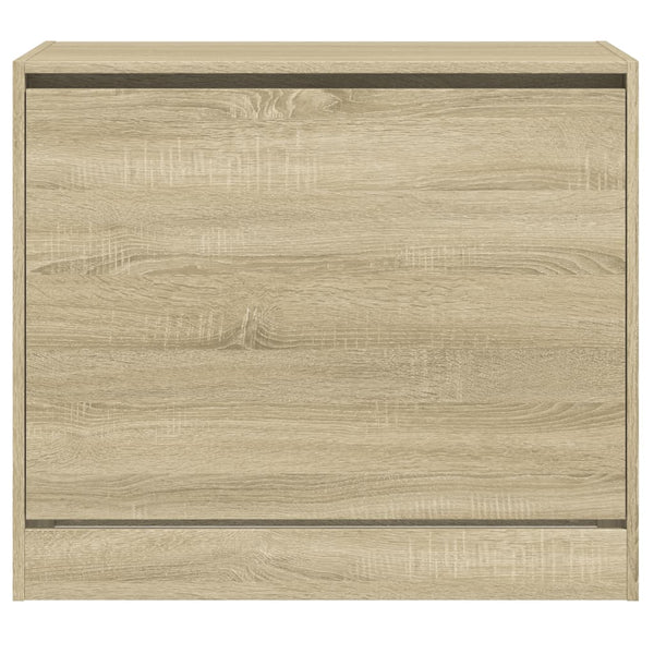 Schuhschrank Sonoma Eiche 80 cm