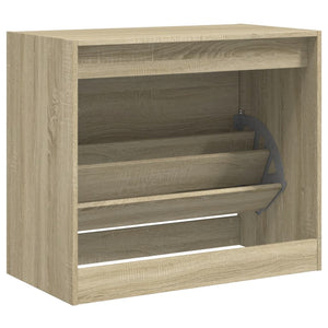 Schuhschrank Sonoma Eiche 80 cm