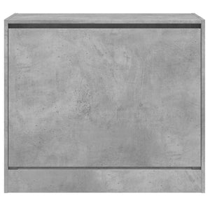 Betongrauer Schuhschrank 80 cm