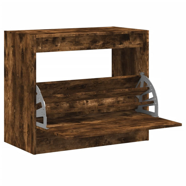 Schuhschrank Räuchereiche 80 cm