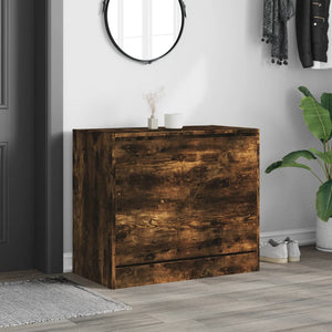 Schuhschrank Räuchereiche 80 cm