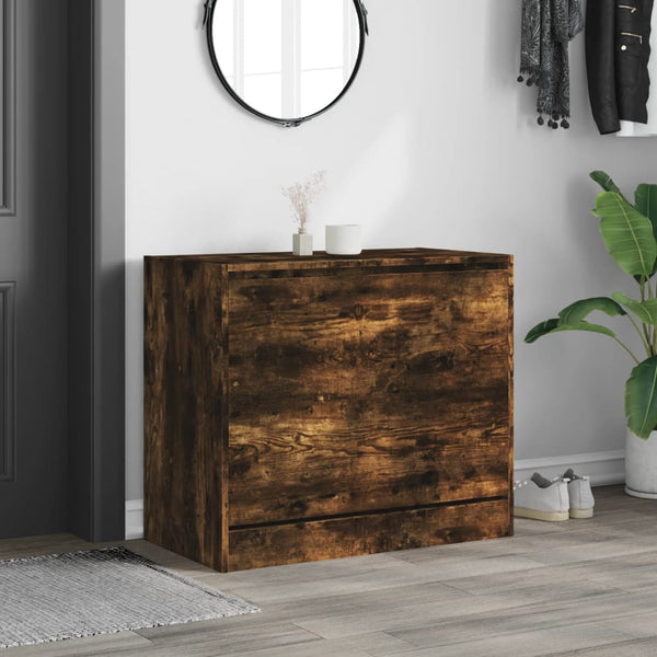 Schuhschrank Räuchereiche 80 cm
