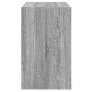 Schuhschrank Grau Sonoma 80 cm