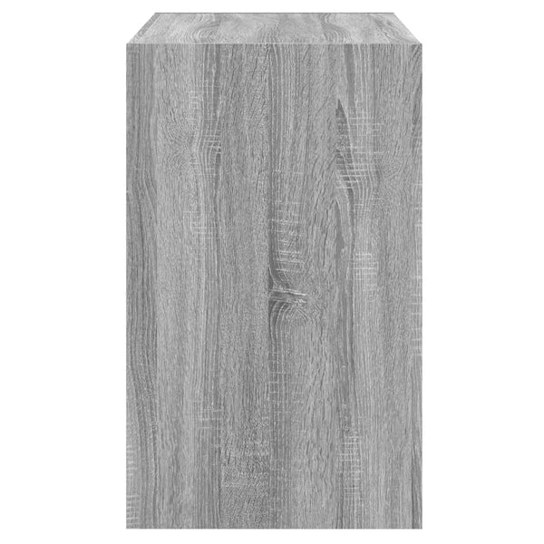 Schuhschrank Grau Sonoma 80 cm
