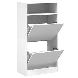 Weißer Schuhschrank 60 cm