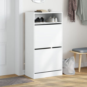 Weißer Schuhschrank 60 cm