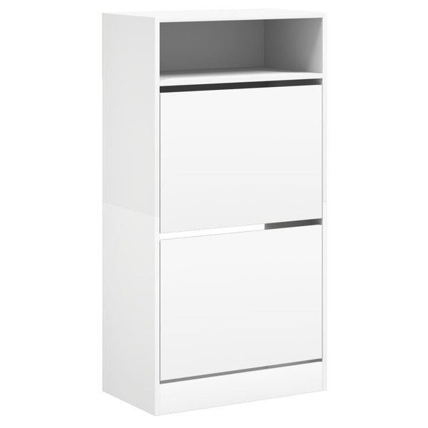 Weißer Schuhschrank 60 cm
