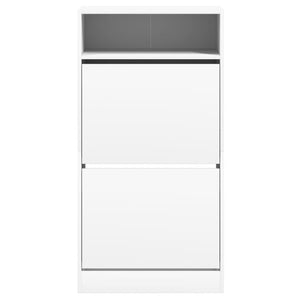 Weißer Schuhschrank 60 cm