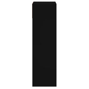 Schuhschrank Schwarz 60x34x116 cm