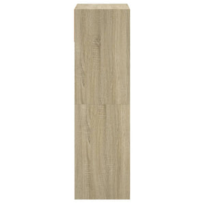 Schuhschrank Sonoma Eiche 60 cm