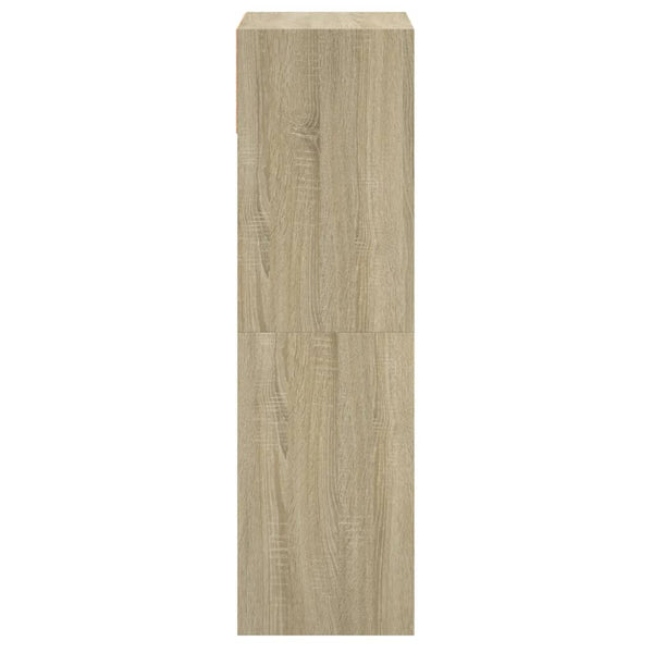 Schuhschrank Sonoma Eiche 60 cm