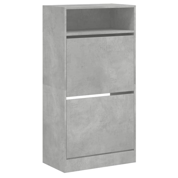 Schuhschrank Betongrau 60 cm