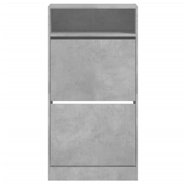 Schuhschrank Betongrau 60 cm