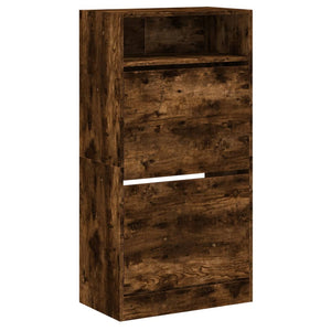 Schuhschrank Räuchereiche 60 cm