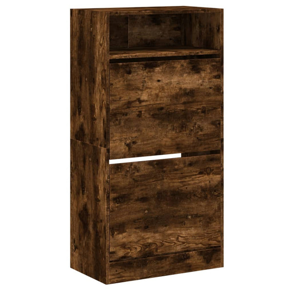 Schuhschrank Räuchereiche 60 cm