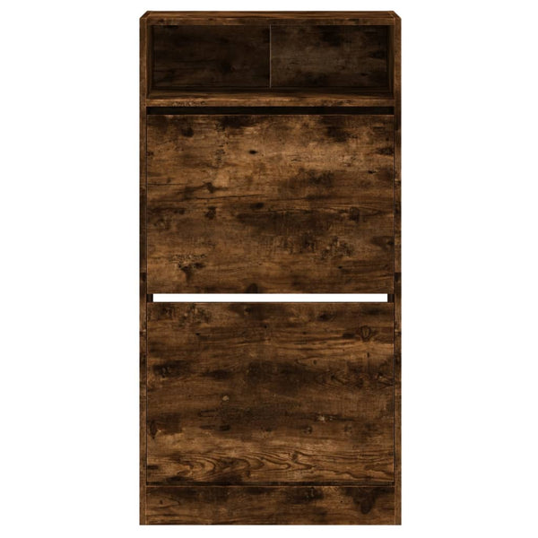 Schuhschrank Räuchereiche 60 cm