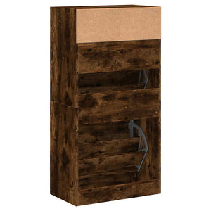 Schuhschrank Räuchereiche 60 cm