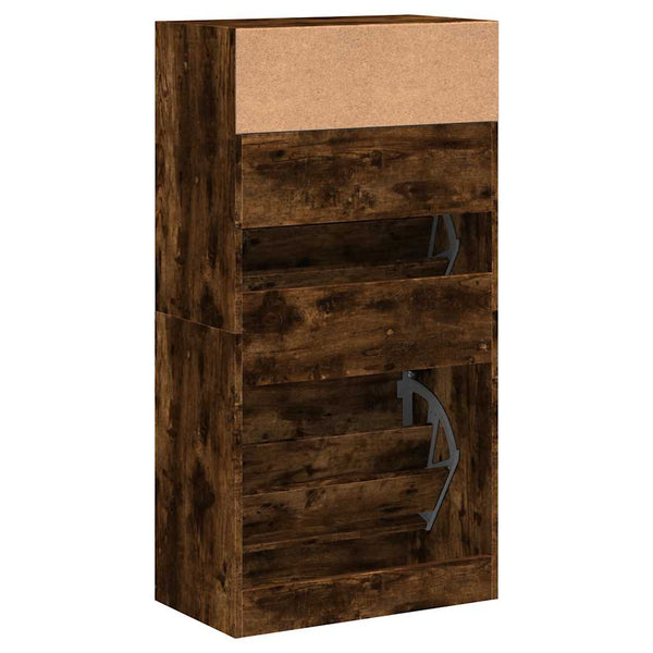 Schuhschrank Räuchereiche 60 cm