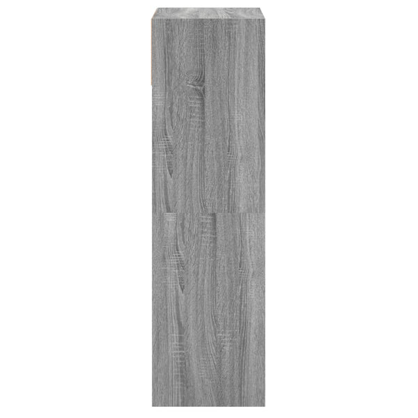 Schuhschrank Grau Sonoma 60 cm