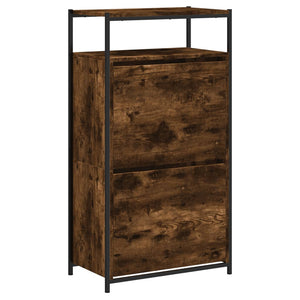 Schuhschrank Räuchereiche 60cm